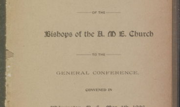 The quadrennial address of the bishops of the A.M.E. Church to the General Conference convened in Wilmington, N.C., May 4th, 1896