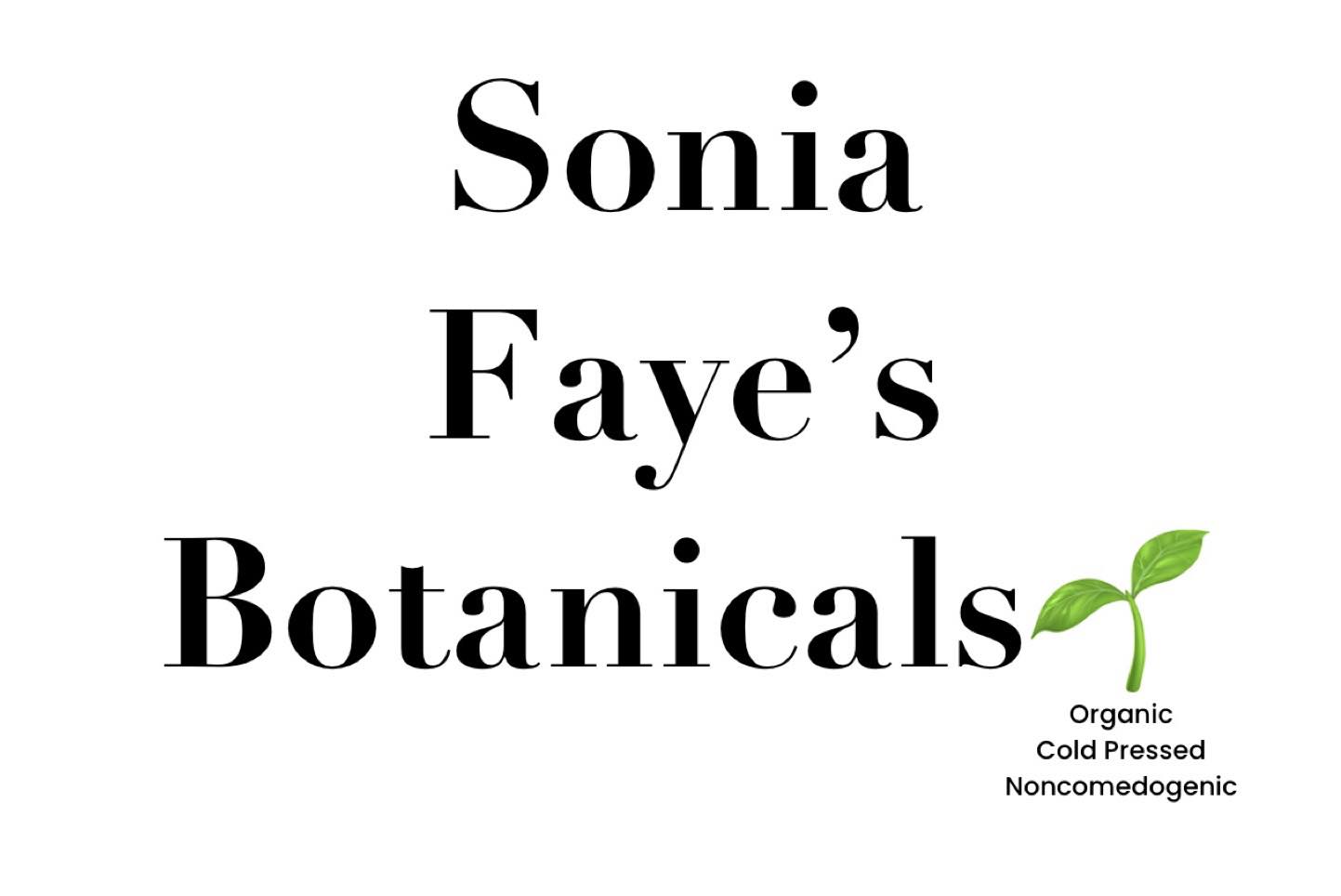Sonia Faye’s Botanicals